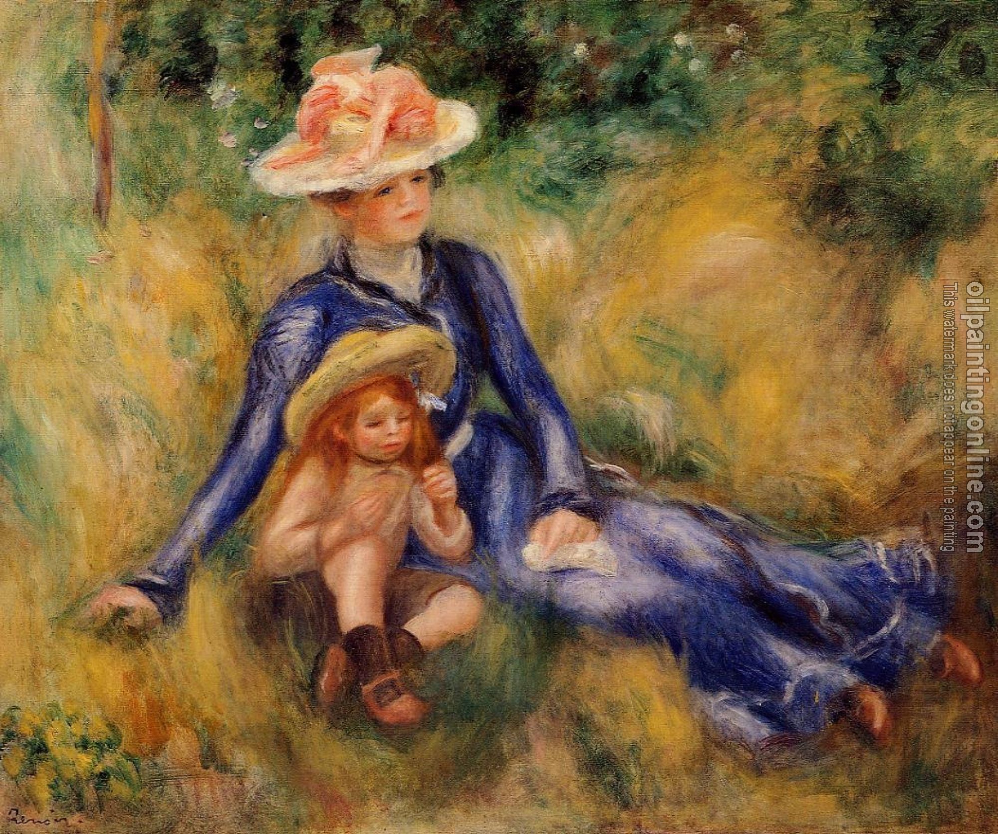 Renoir, Pierre Auguste - Yvonne and Jean
